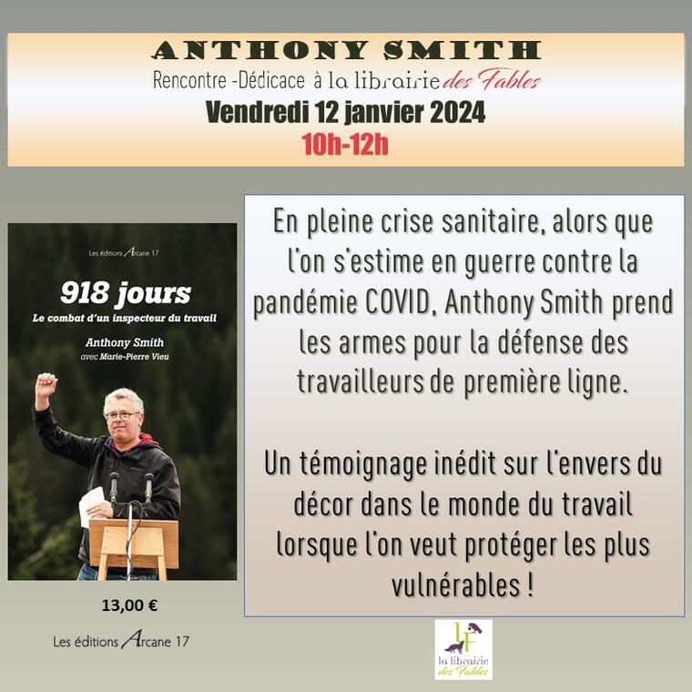 Rencontre D Dicace La Librairie Des Fables Anthony Smith Ch Teau