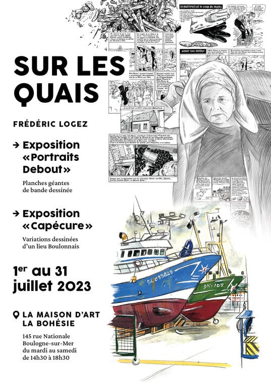 Exposition Sur Les Quais Frederic Logez Boulogne Sur Mer Office