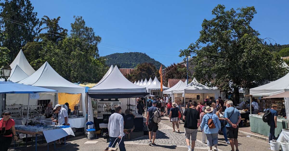 International Mineral Gem Show In Sainte Marie Aux Mines Sainte