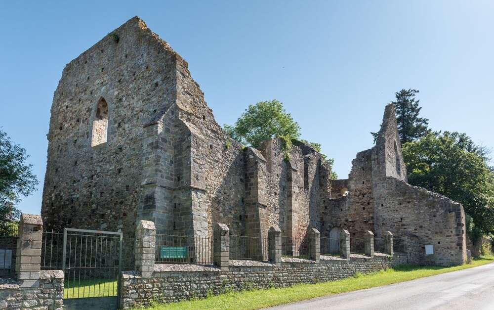 Site de labbaye Notre Dame du Nid au Merle Saint Sulpice la Forêt