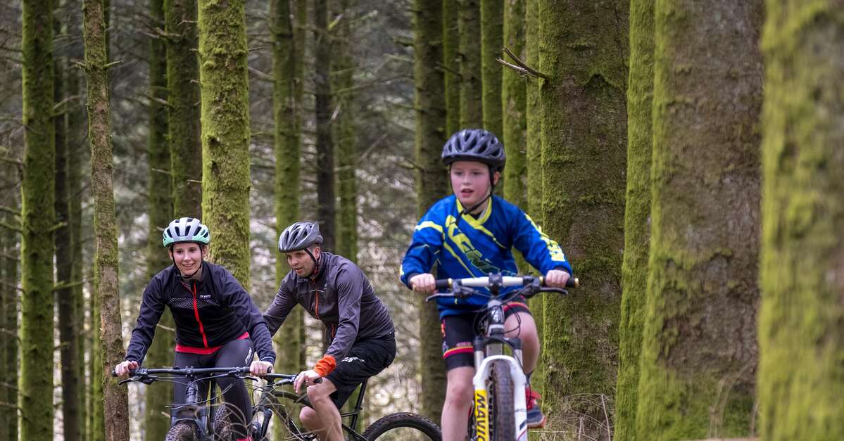 Circuit de VTT Boucle n14 de Chateau Chinon Château Chinon Ville