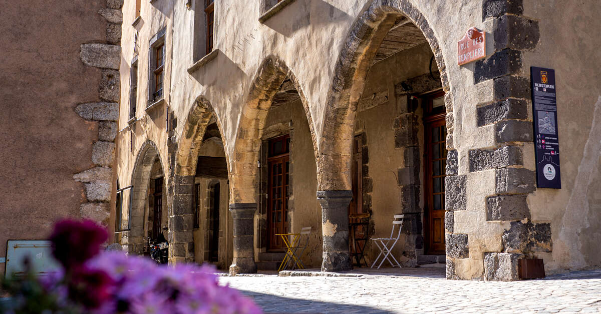 Street Of The Templars Grimaud Charm Of Provence French Riviera