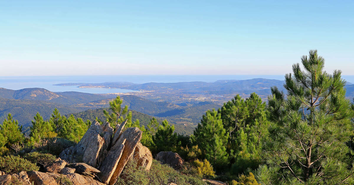 Sentier De La Garde Freinet Grimaud Par La Roche Perc E La Garde