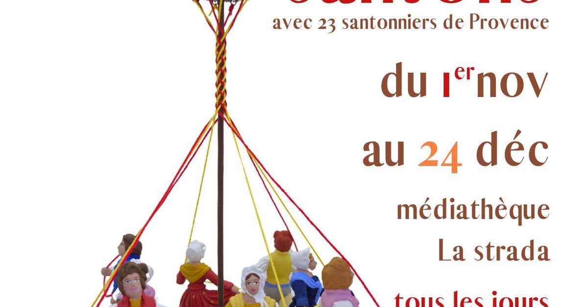 41e Foire aux santons Mouans Sartoux Provence Alpes Côte d Azur