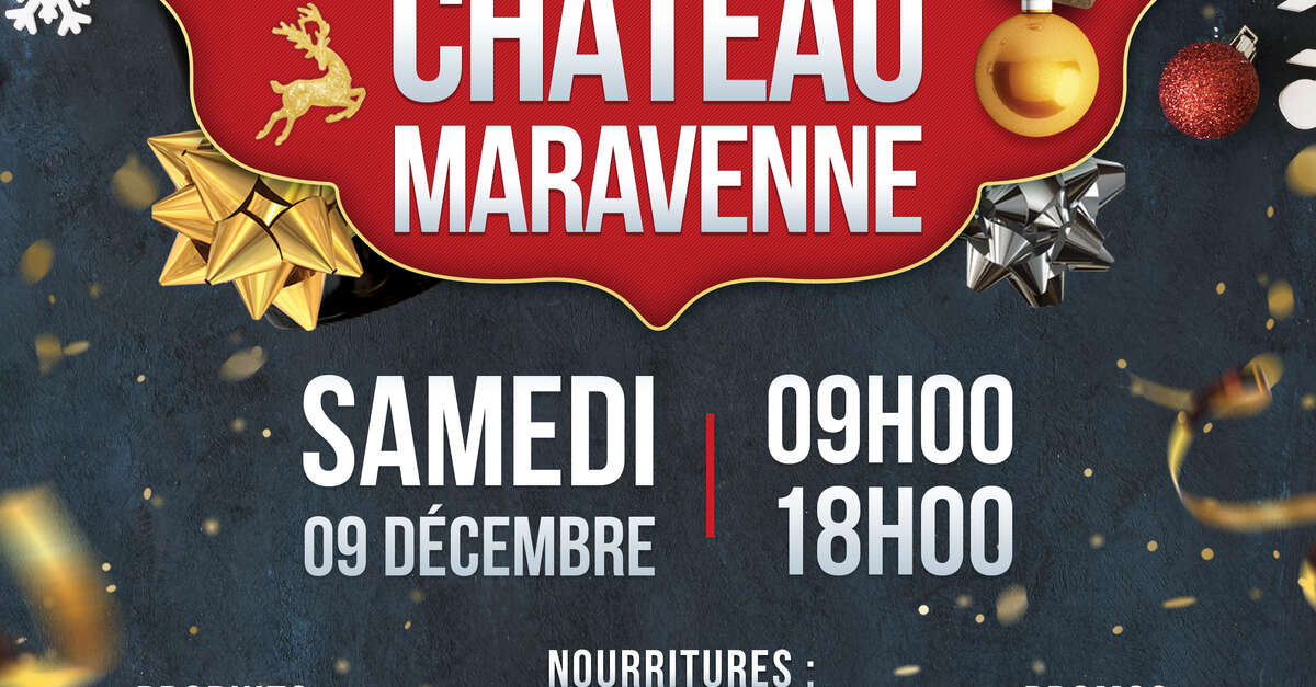 Weihnachtsmarkt Im Schloss Maravenne La Londe Les Maures Provence