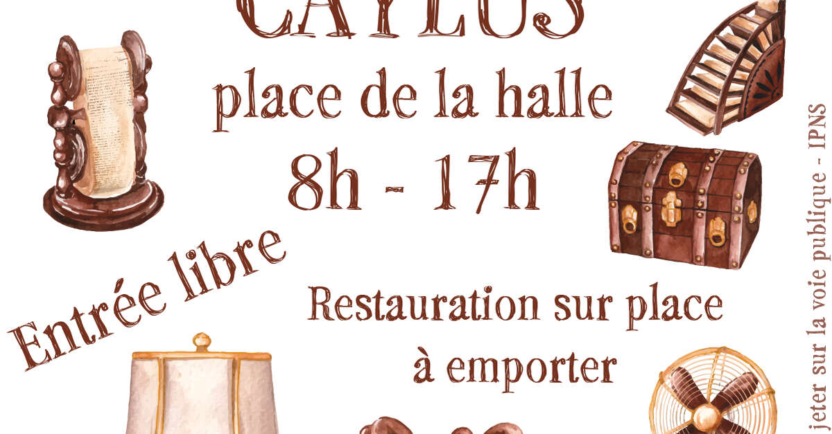 Vide Grenier De Caylus Caylus Tarn Et Garonne Tourisme