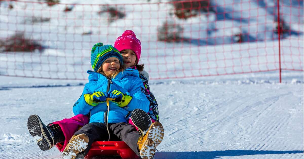 Piste de luge Abriès Ristolas Provence Alpes Côte d Azur Tourisme