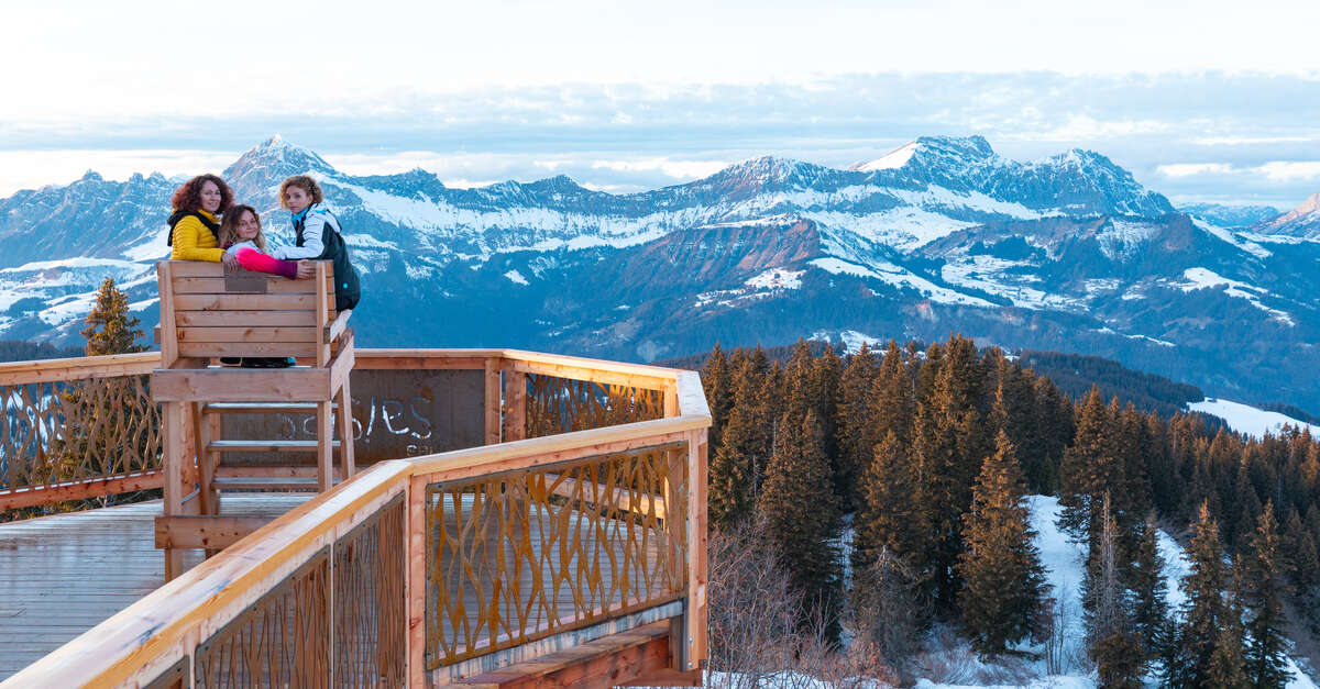 Balcon Sur Le Mont Blanc Les Saisies Bienvenue Les Saisies