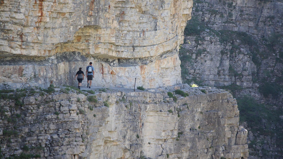 Randonnée Les spectaculaires Gorges de Saint Pierre Allos Provence