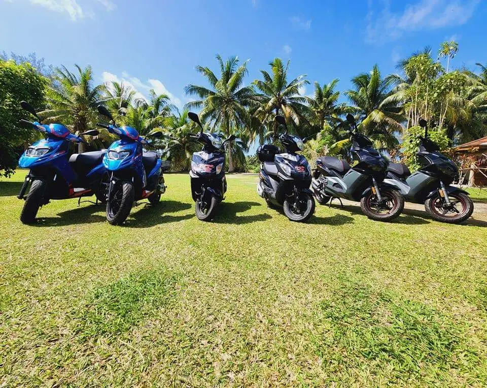 Moanaiti Lodge Location de voitures et scooters (Huahine) Tahiti