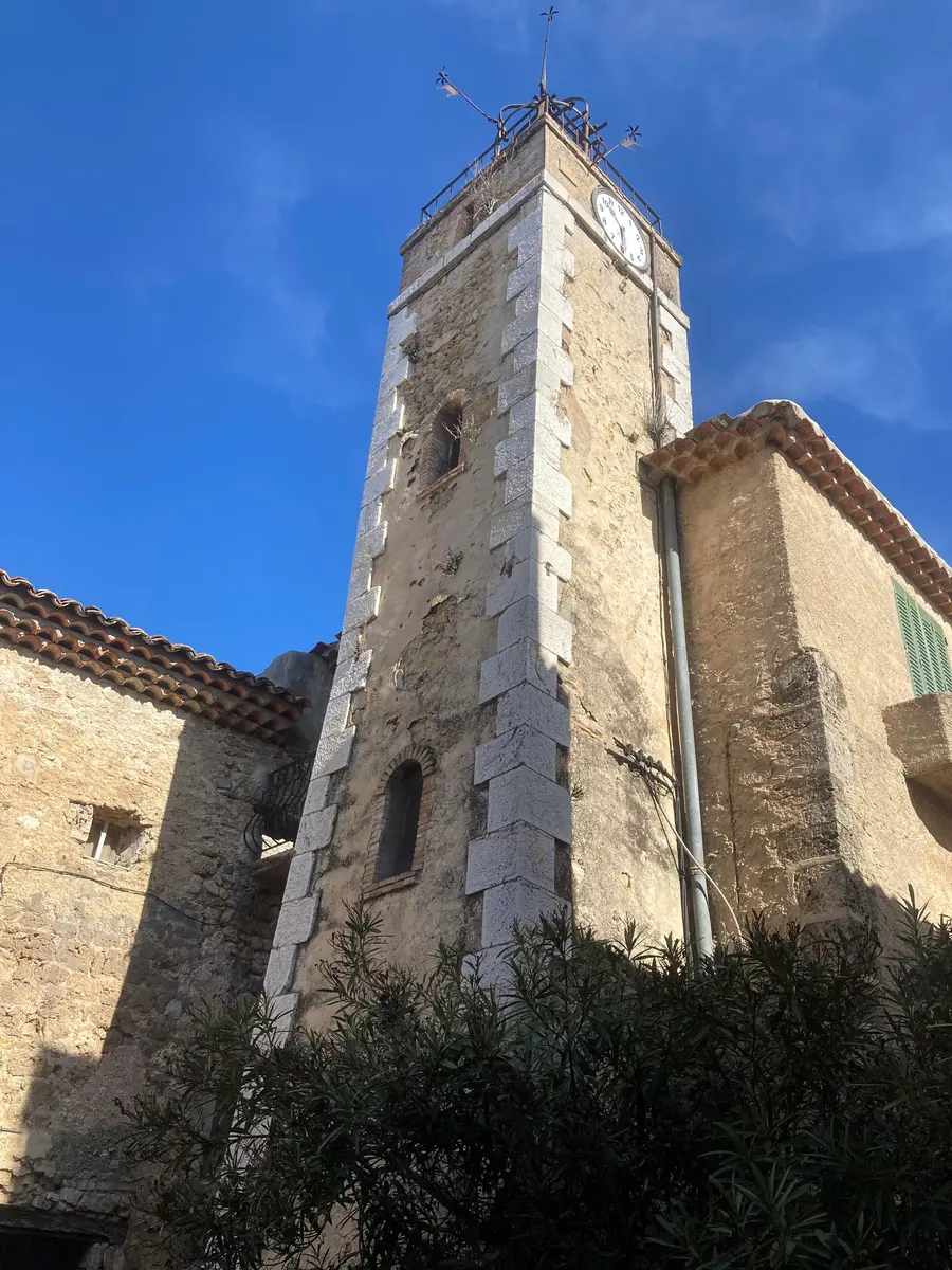 The clock and its bell tower (Tourtour) | Provence-Alpes-Côte d'Azur ...