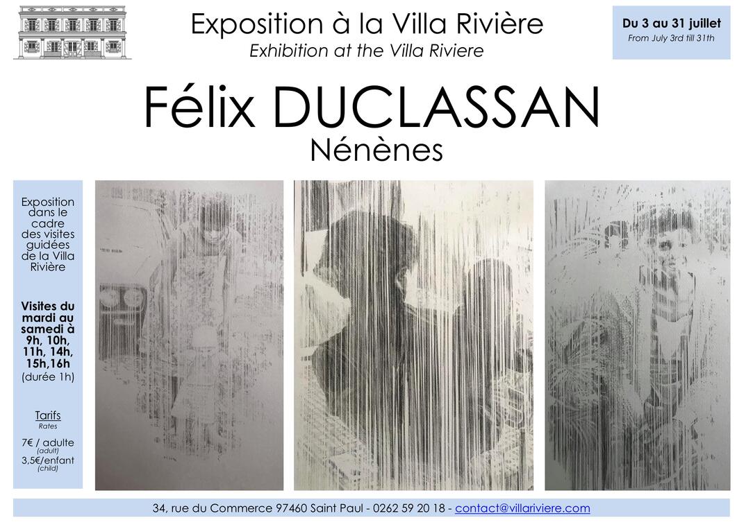 Affiche Exposition Félix DUCLASSAN à la Villa Rivière.jpg