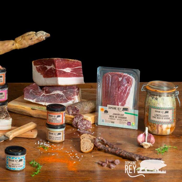 Charcuterie à Loubersan Gers © Domaine Rey.jpg