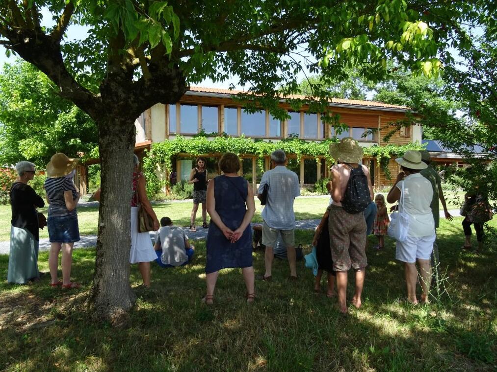 VISITE GUIDEE ECOCENTRE PIERRE ET TERRE