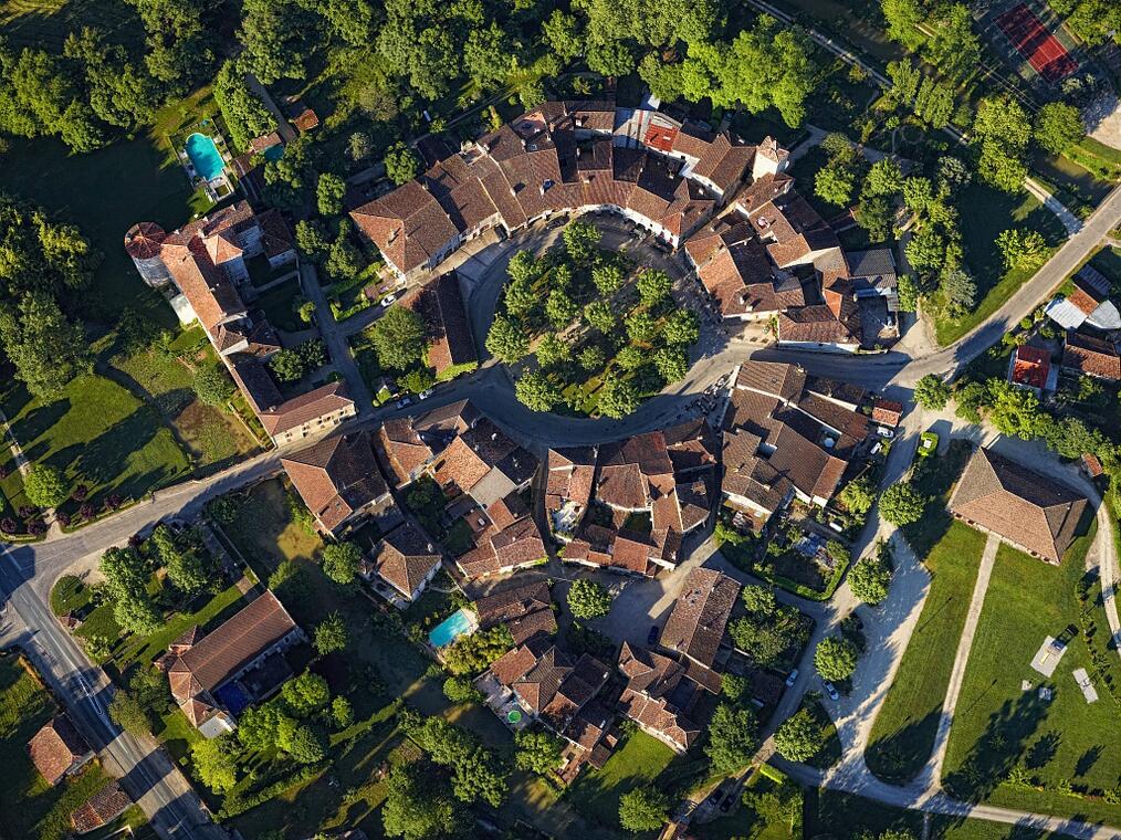village de Fourcès
