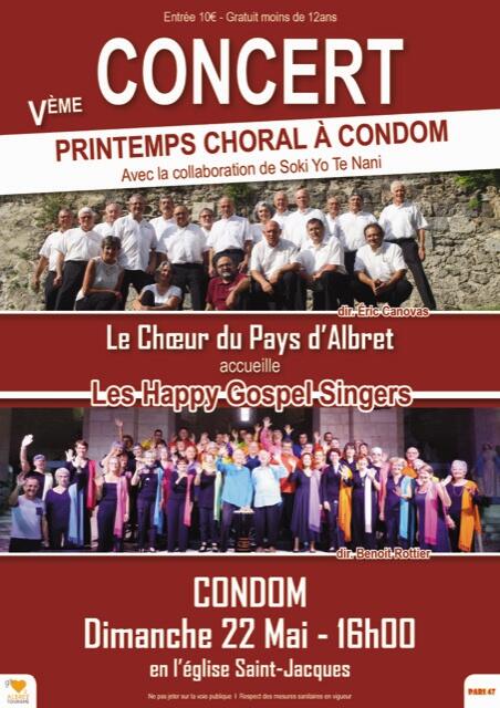 Concert du Choeur du Pays d'Albret