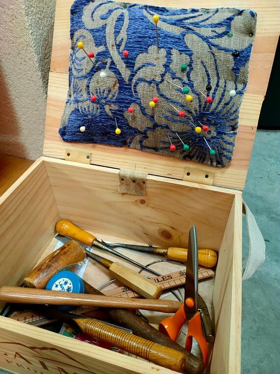 JEP : Atelier de tapissière