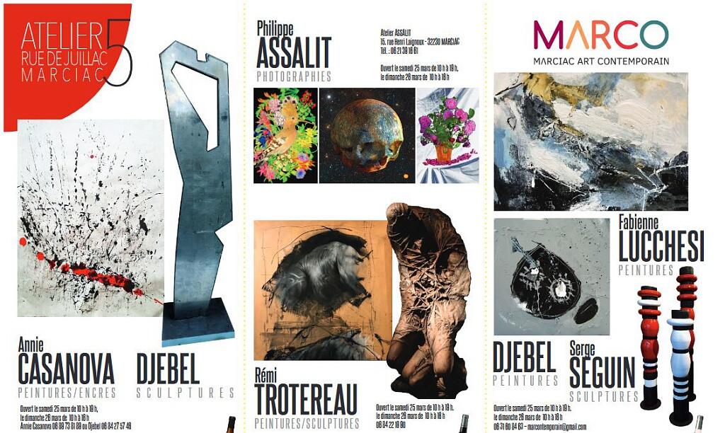 Tournée des Ateliers d'Artistes de Marciac