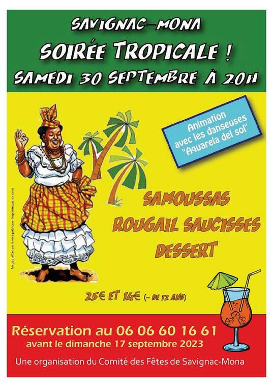soirée tropicale
