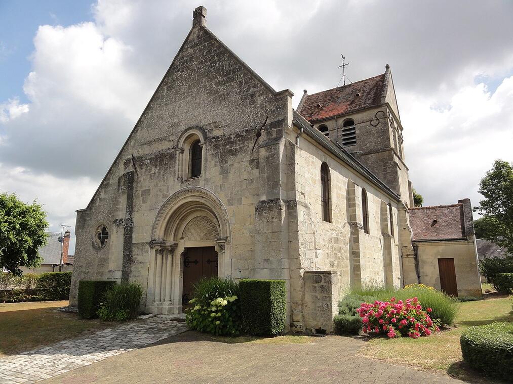 Eglise de Mercin et Vaux