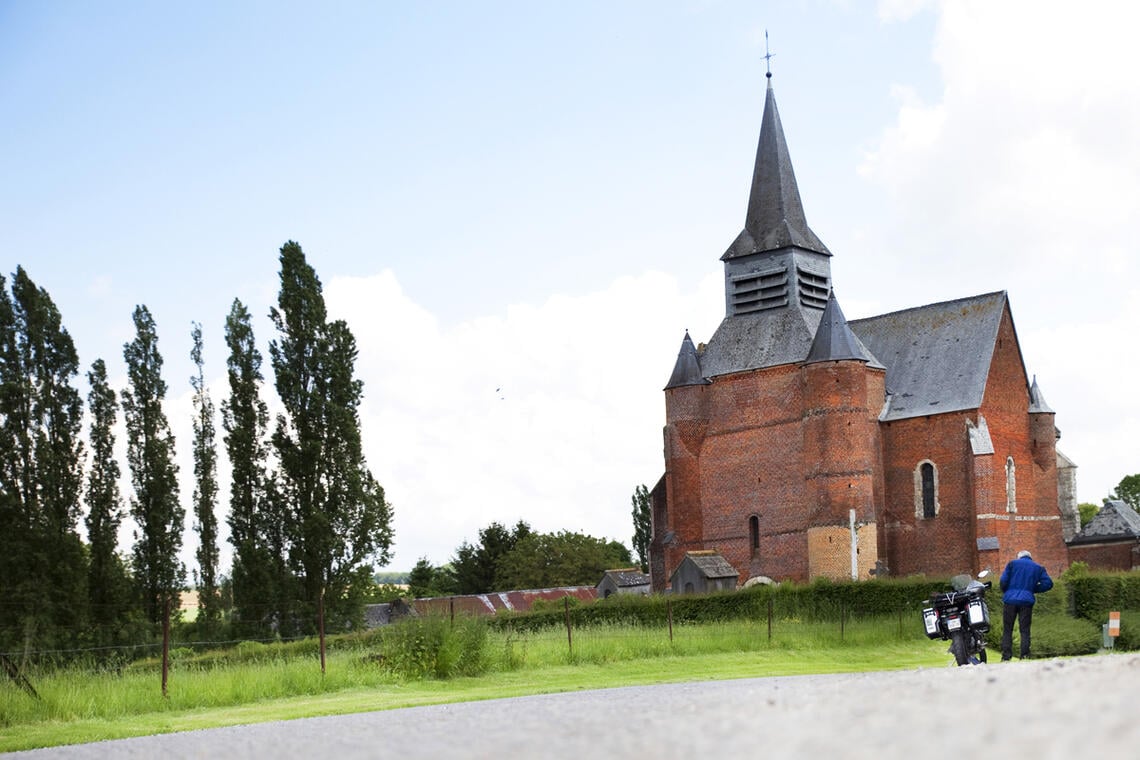 Eglise fortifiée de Burelles