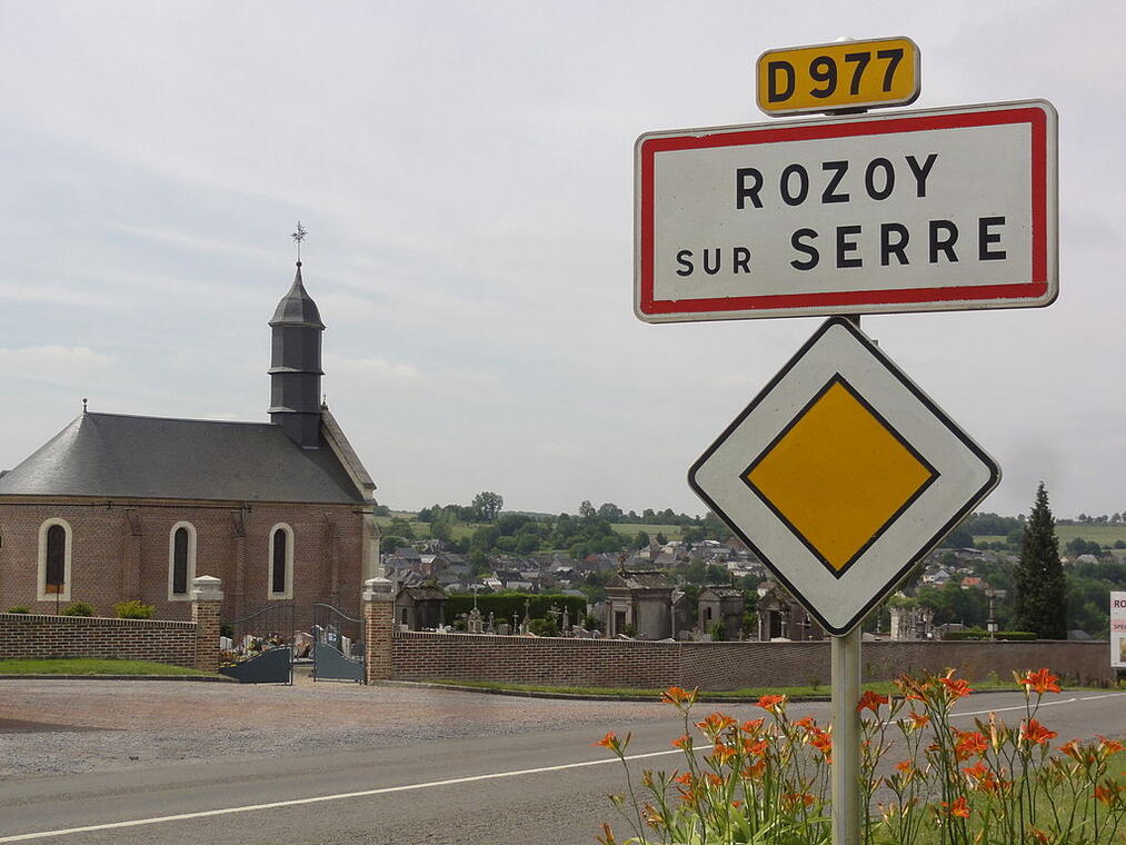 Entrée de Rozoy sur Serre