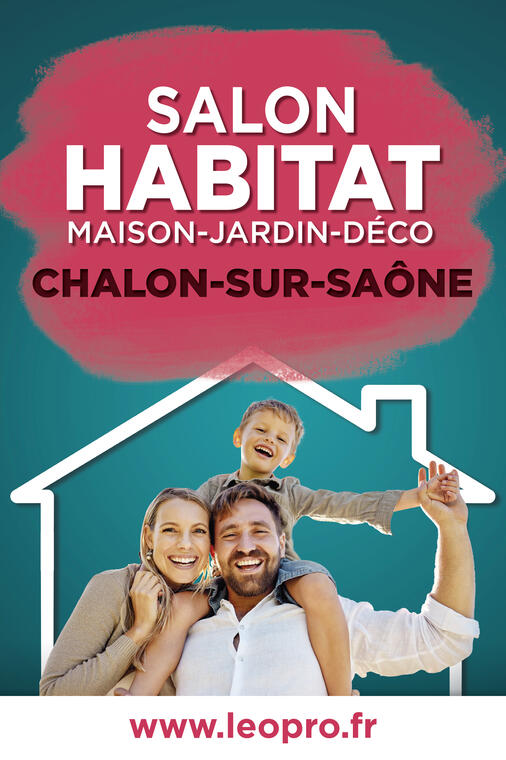 Affiche Salon Habitat Chalon-sur-Saône