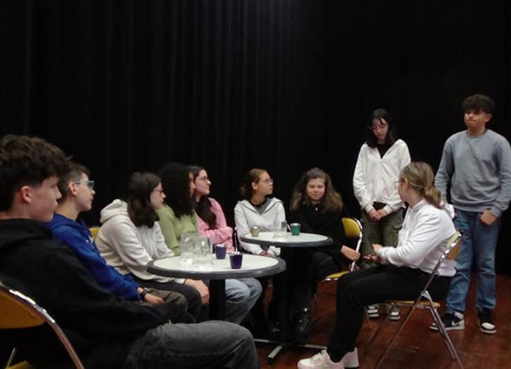 Ados atelier théâtre Faces & Cie©Audrey David