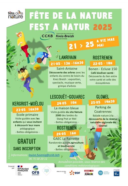 Affiche fête de la Nature