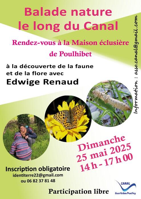 Balade nature - Edwige Renaud - 25 mai 2025 - Poulhibet - Guerlédan