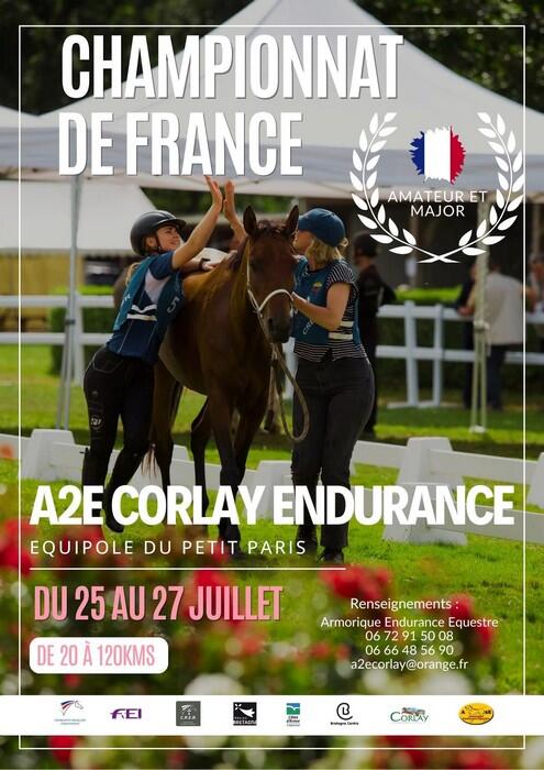 Championnat de France - 25 au 27 juillet 2025 - Equipôle du petit Paris - Le Haut-Corlay