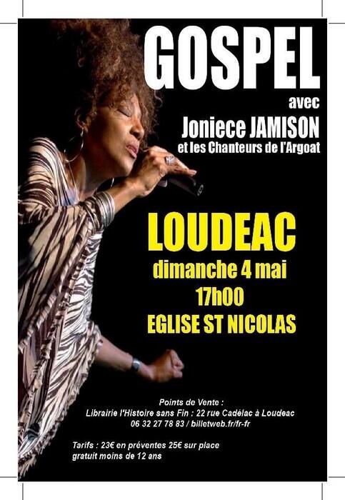 Concert Gospel Joniece Jamison - 4 mai 2025 - Loudéac