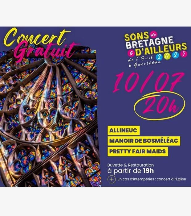 Concert Sons de Bretagne - 10 juillet 2025 - Allineuc
