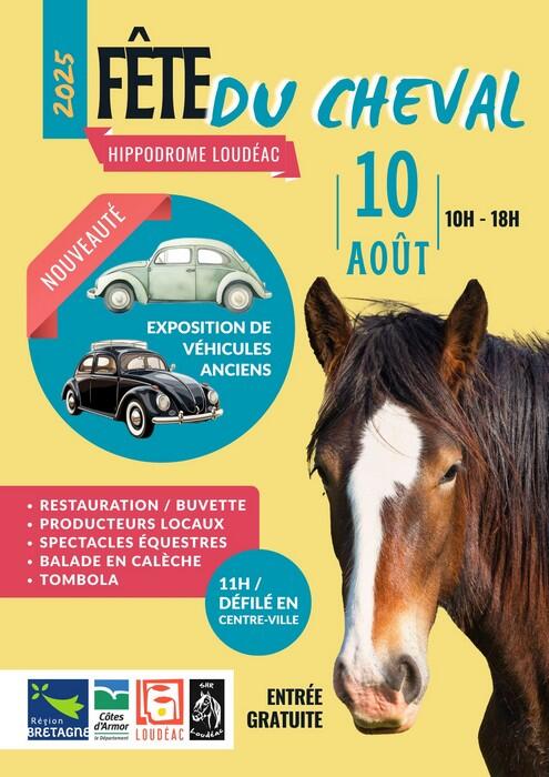 Fête du cheval - 10 août 2025 - Loudéac
