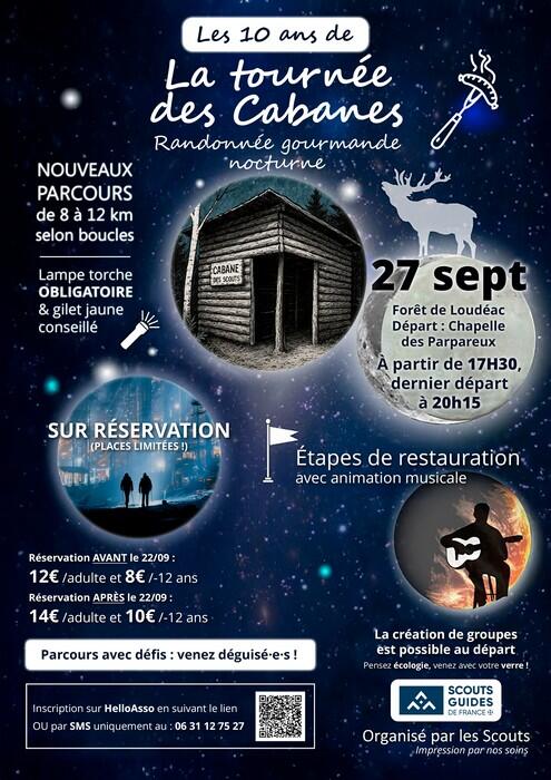 La tournée des cabanes - 27 septembre 2025 - Loudéac