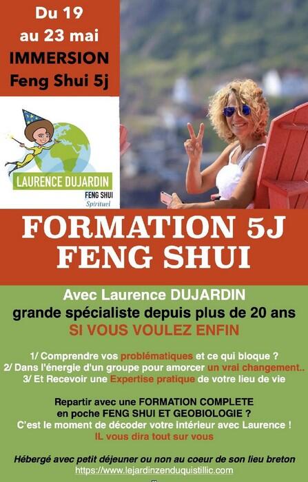 Stage immersion Feng Shui - 19 au 23 mai 2025 - Jardin Zen du Quistillic - Guerlédan