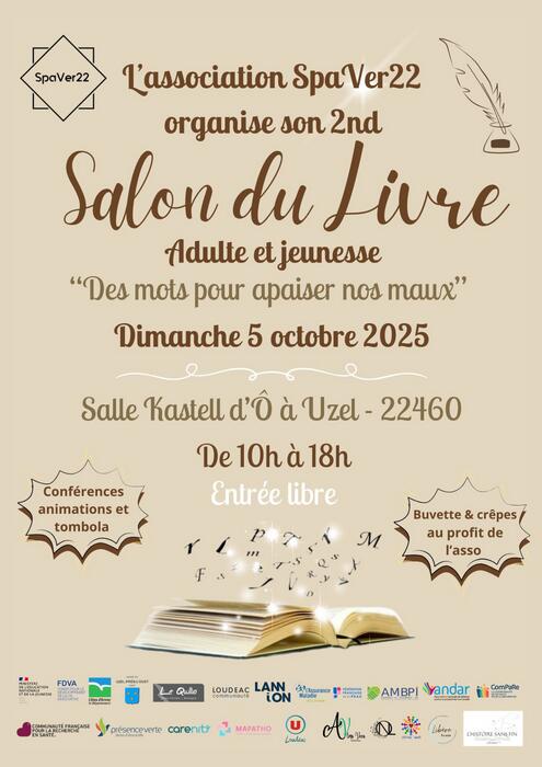 Salon du livre - 5 octobre 2025 - Uzel