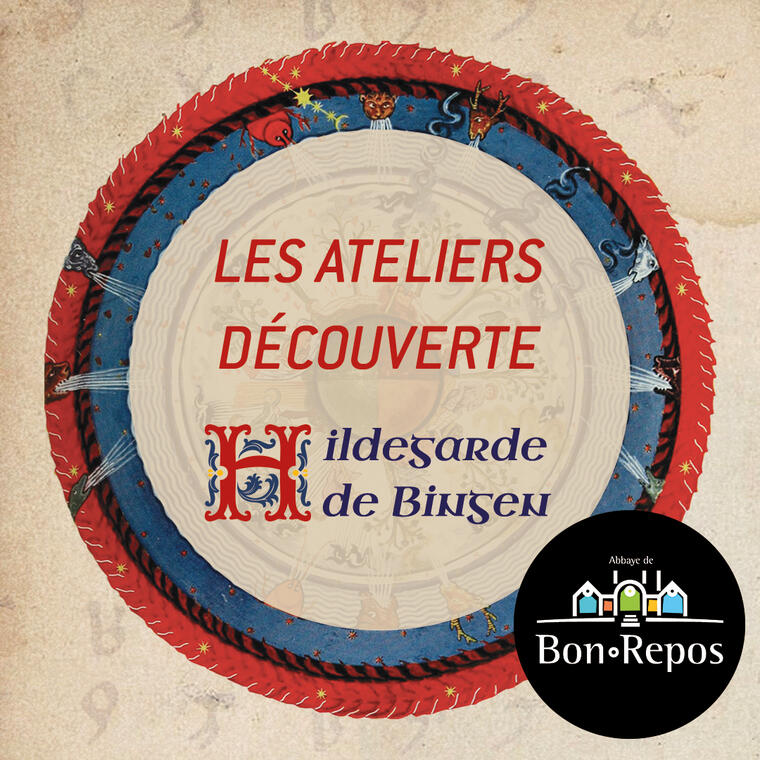 Visuel ateliers Hildegarde + logo