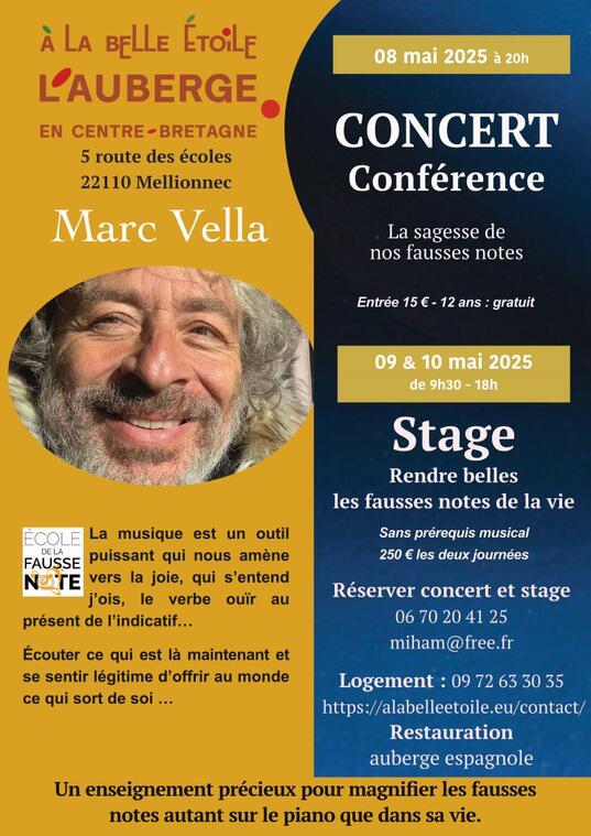 Marc Vella Auberge Mellionnec