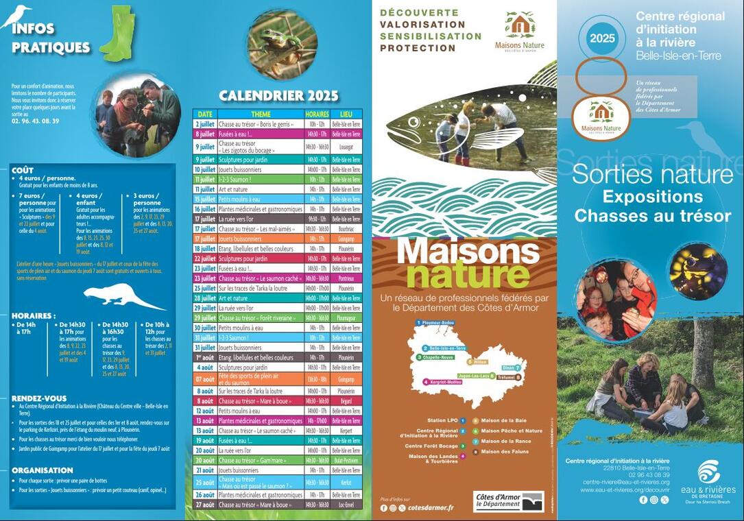 Petits moulins à eau..