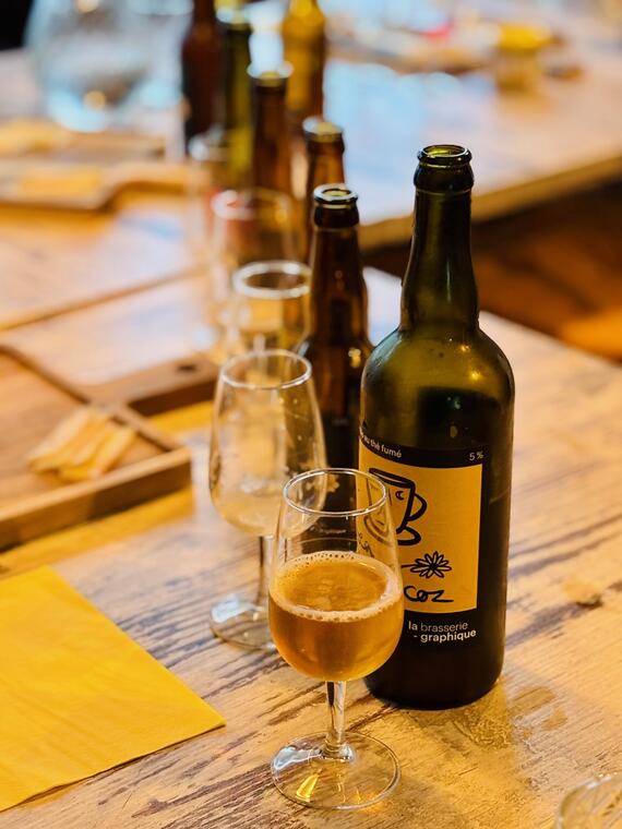Dégustation de bières artisanales et accords de mets bretons