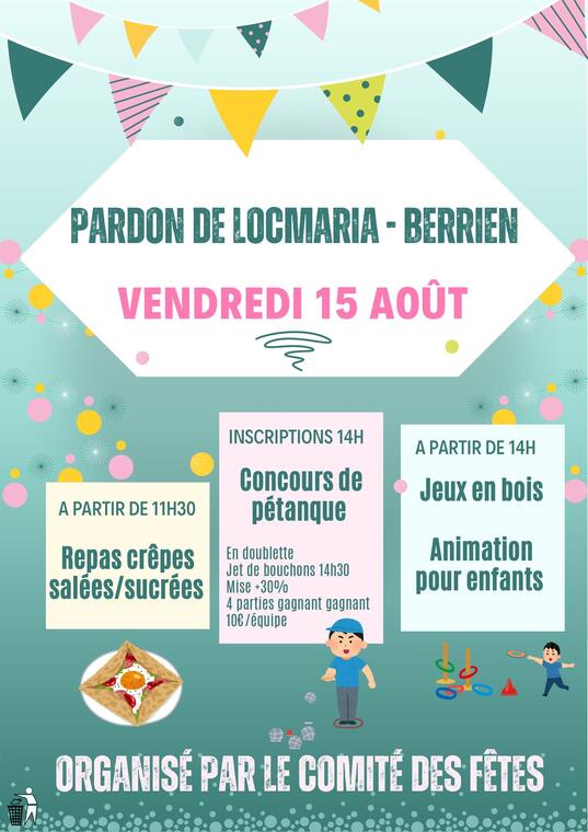 pardon du 15 août locmaria berrien