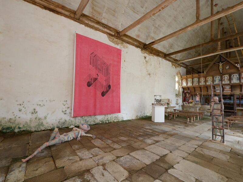25-Michel-Gouéry-L'art dans les chapelles_Chapelle dSaint-Fiacre_Melrand©Aurélien Mole