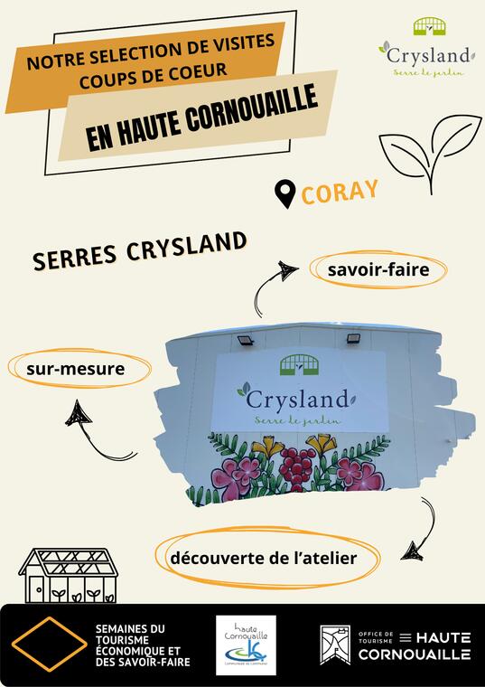 stesf Visite guidée de l'entreprise Serres Crysland