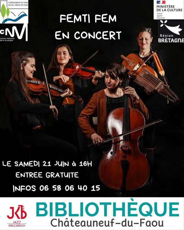 Concert à la bibliothèque