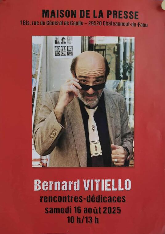 Rencontre et dédicaces de Bernard Vitiello