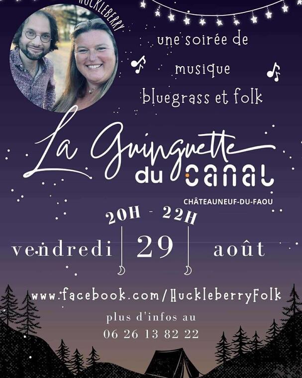Soirée musique Bluegrass et folk