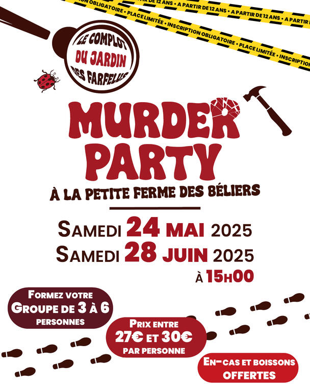 murder party à la petite ferme des béliers