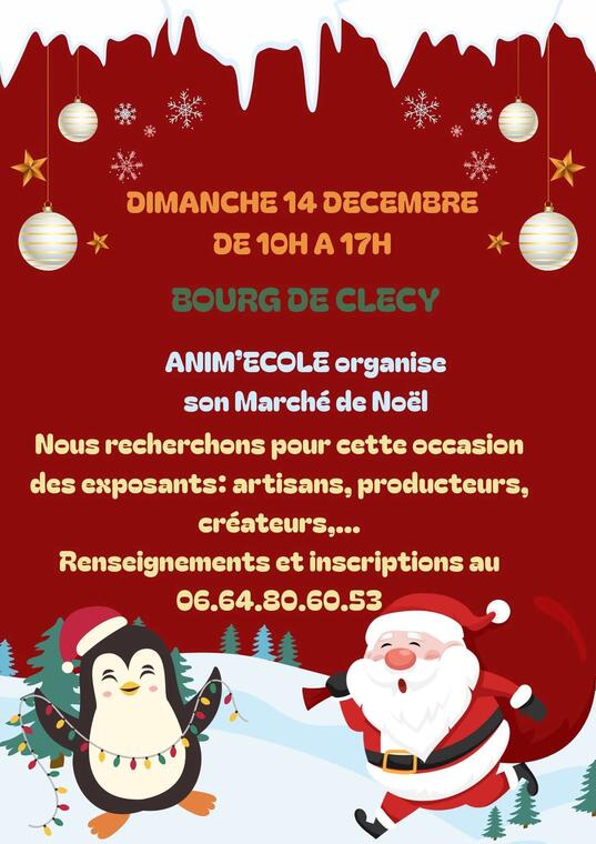 Marché Noël Clécy