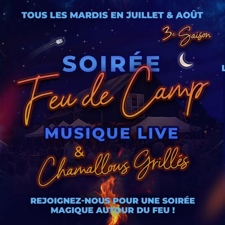 soiree apero feu de camp